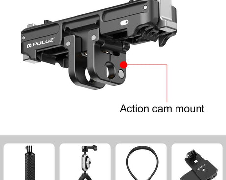For Insta360 GO3 PULUZ Magnetic ABS Quick Release Base Mount, For Insta360 GO3 / GO 3S