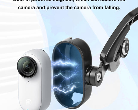 For Insta360 GO 3 PULUZ Magnetic POV Holder Head Mount