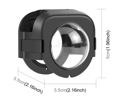 For Insta360 X4 PULUZ Optical Glass Lens Guard Protective Cover, Lens Guard