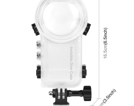 For Insta360 X4 PULUZ 50m Waterproof Sealed Diving Case, For Insta360 X4