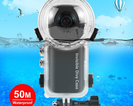 For Insta360 X4 PULUZ 50m Waterproof Sealed Diving Case, For Insta360 X4