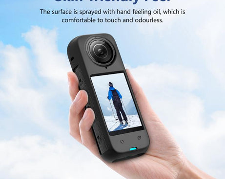 For Insta360 X4 PULUZ Full Body Dust-proof Silicone Protective Case