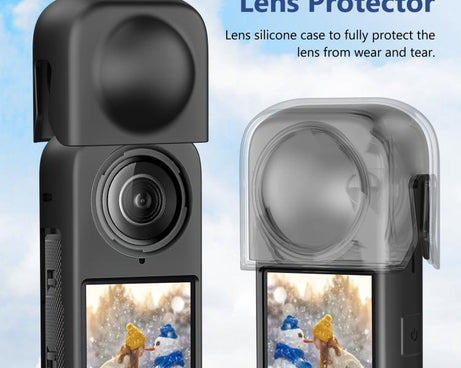 For Insta360 X4 PULUZ Full Body Dust-proof Silicone Protective Case