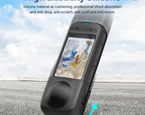 For Insta360 X4 PULUZ Full Body Dust-proof Silicone Protective Case