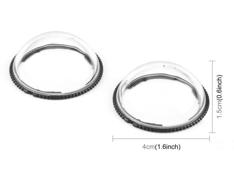 For Insta360 X4 PULUZ Rotation PC Lens Guard  Protective Cover, For Insta360 X4 PC Lens Guard