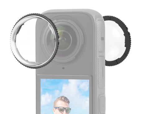 For Insta360 X4 PULUZ Rotation PC Lens Guard  Protective Cover, For Insta360 X4 PC Lens Guard