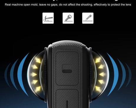 For Insta360 X4 PULUZ Rotation PC Lens Guard  Protective Cover, For Insta360 X4 PC Lens Guard
