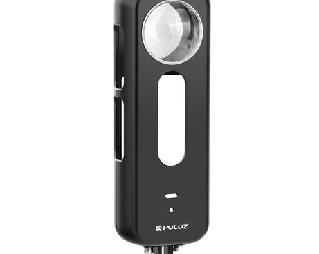 For Insta360 X4 PULUZ Metal Protective Cage Rig Housing Frame with Lens Protector