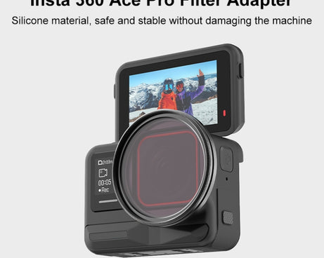 For Insta360 Ace Pro PULUZ Filter Holder Metal Protective Filter Frame, For Insta360 Ace Pro