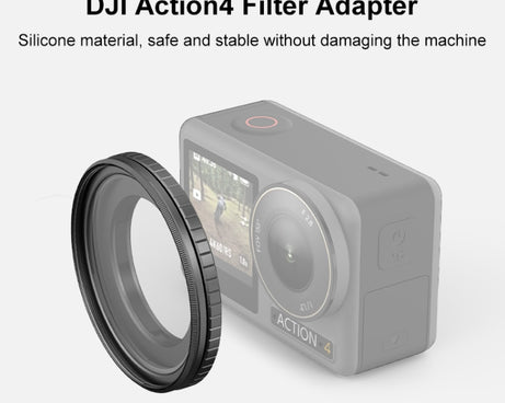 For DJI Action 4 PULUZ Filter Holder Metal Protective Filter Frame, For DJI Action 5 Pro / 4