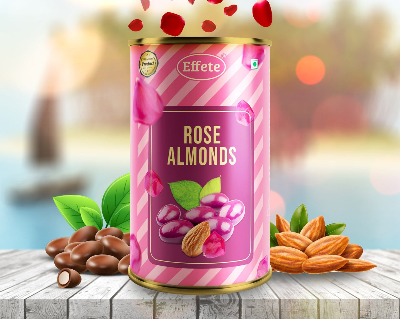 Rose Almonds Chocolate