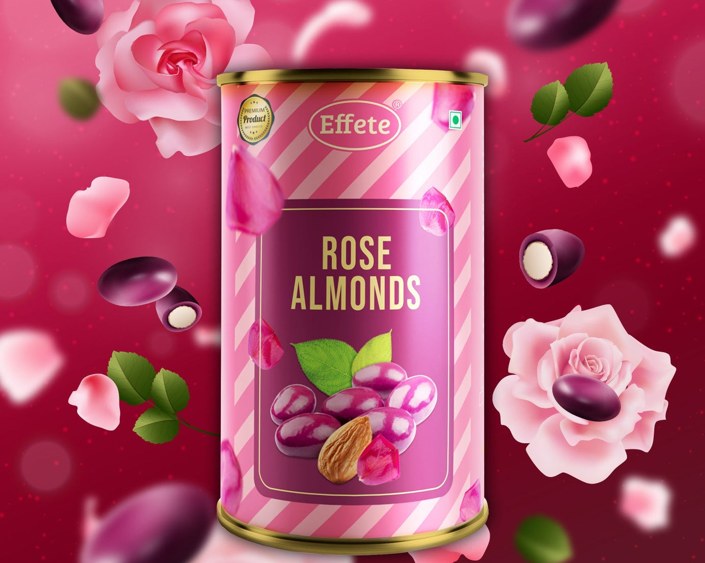 Rose Almonds Chocolate