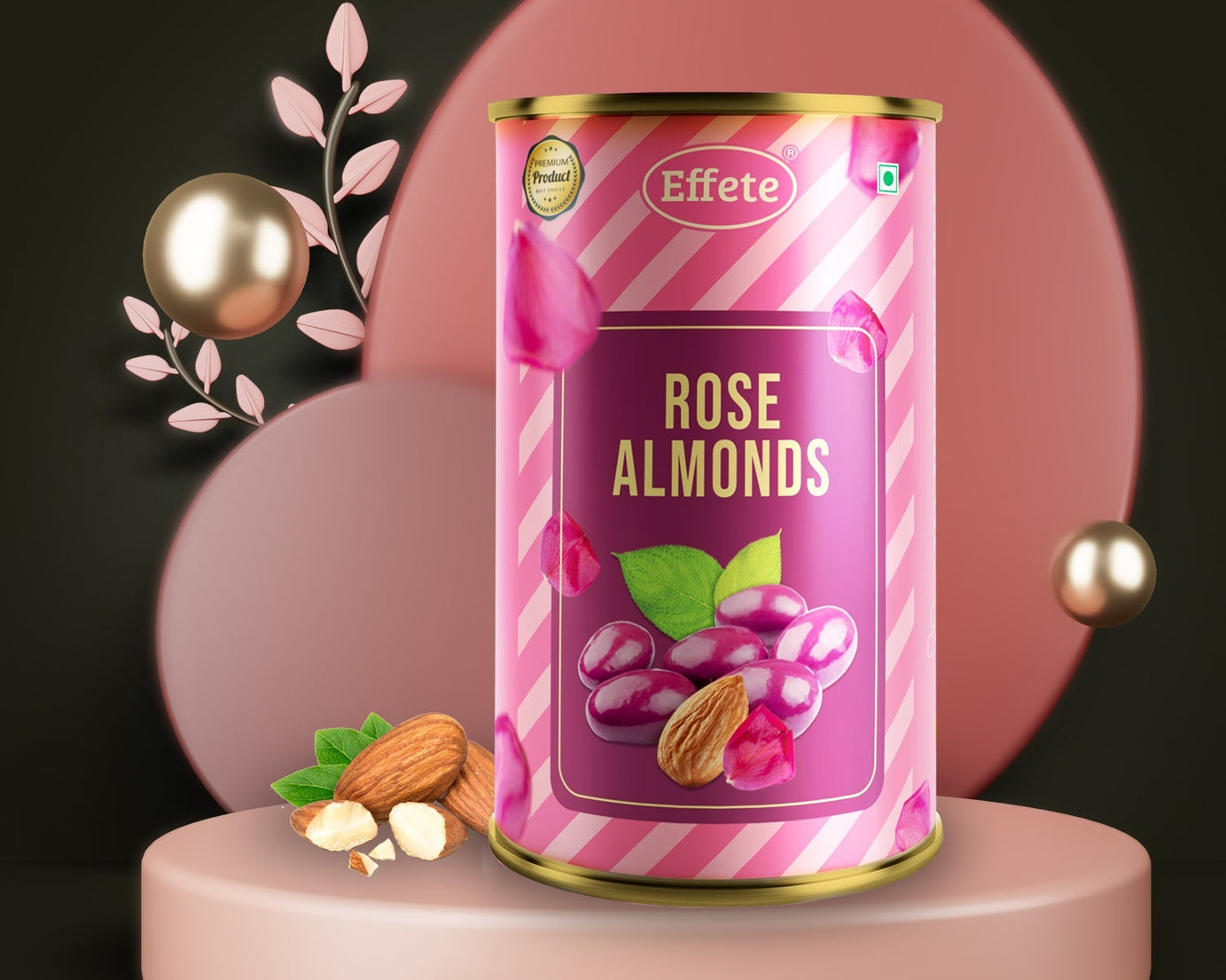 Rose Almonds Chocolate