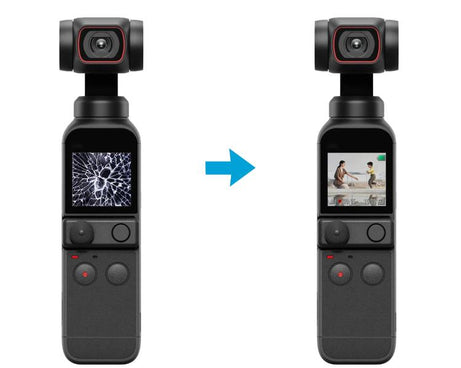 For DJI Osmo Pocket 2 Original LCD Screen with Digitizer Full Assembly, For DJI Osmo Pocket 2(Original)