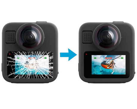 For GoPro MAX 2 LCD Screen and Digitizer Full Assembly, For GoPro MAX2