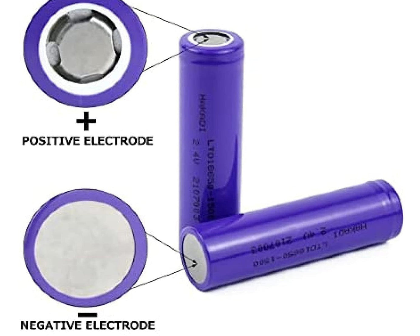 High-Capacity Released Rechargeable Batteries 3.7V 1200Mah Flat Top Lithium Rechargeable Battery (1pc)