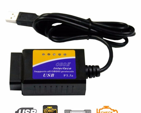 ELM327 Interface USB V1.5 OBDII Auto Diagnostic Scanner Tool