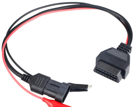 3 x 3 Pin to 16 Pin OBDII Diagnostic Cable for Fiat, 3 x 3 Pin to 16 Pin