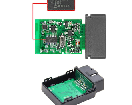 HH OBD ELM327 OBDII V1.5 Bluetooth Advanced Scan Tool Wireless Fuel Speed Diagnostic Tool, ELM327