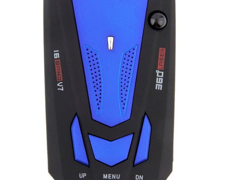 V7 Car Anti-Police Radar Detector 360 Protection Defense Laser Detection, Built-in Russian & English Voice Broadcast