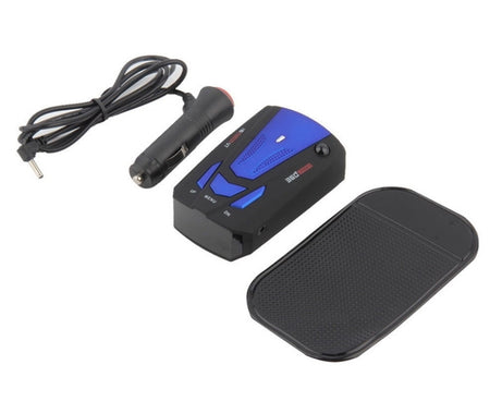 V7 Car Anti-Police Radar Detector 360 Protection Defense Laser Detection, Built-in Russian & English Voice Broadcast