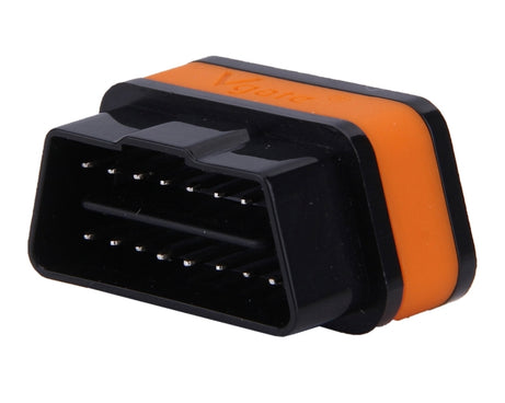 Vgate iCar II Super Mini ELM327 OBDII Bluetooth V3.0 Car Scanner Tool, Support Android OS, Support All OBDII Protocols, Bluetooth V3.0 Black, Bluetooth V3.0 Orange + Black