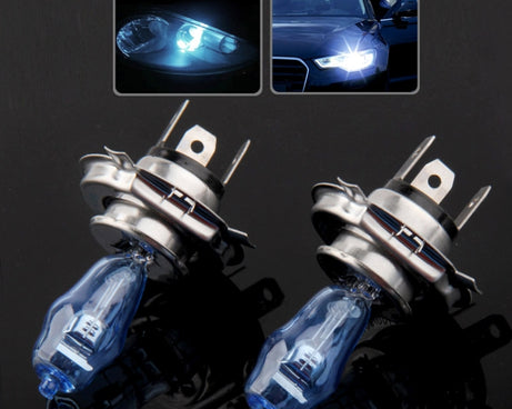 Halogen Bulb, Super White Car Headlight Bulb, 12 V / 100W, 6000K 2400 LM  (Pair)