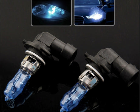Halogen Bulb, Super White Car Headlight Bulb, 12 V / 100W, 6000K 2400 LM  (Pair)