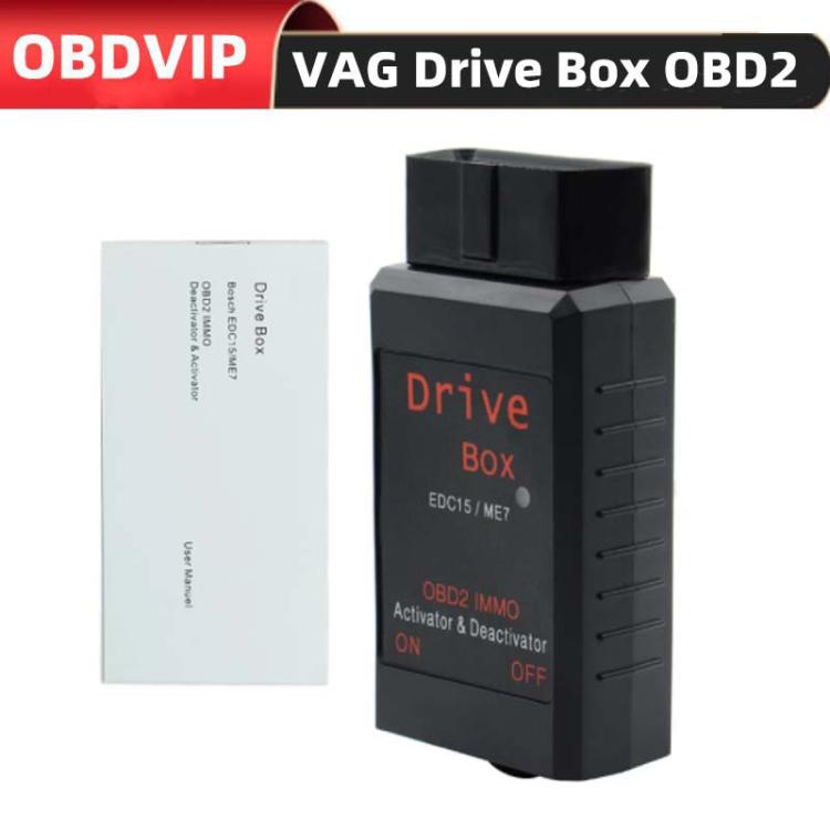 VAG Drive Box Bosch EDC15/ME7 OBDII IMMO Deactivator Activator, OBDII IMMO Deactivator