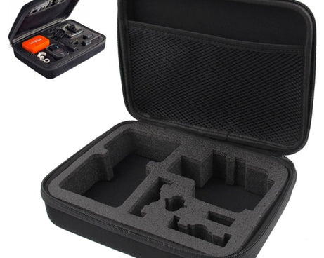Shockproof Waterproof EVA Portable Case for GoPro, Insta360, DJI and Other Action Camerasi, Size: 22.5cm x 17.5cm x 6.7cm, Size: 22.5cm x 17.5cm x 6.7cm