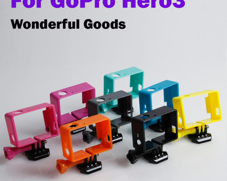 TMC High Quality Tripod Cradle Frame Mount Housing for GoPro HERO4 /3+ /3, HR191, HR191(Black), HR191(Blue), HR191(Orange), HR191(Grey), HR191(Dark Blue), HR191(Pink), HR191(Yellow), HR191(Magenta)