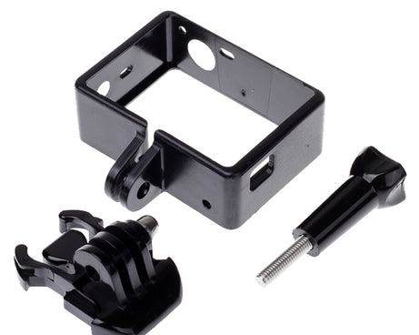 Standard Protective Frame Mount Housing with Assorted Mounting Hardware for GoPro Hero4 / 3+ / 3, with Assorted Mounting