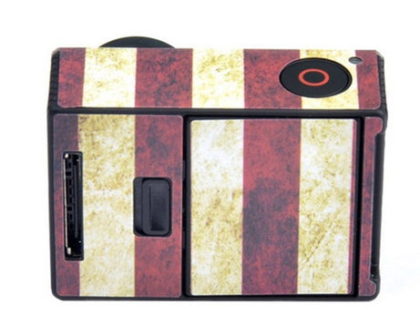 Case Sticker for GoPro HERO3+ /3, US Flag, AU Flag, UK Flag, Brazil Flag