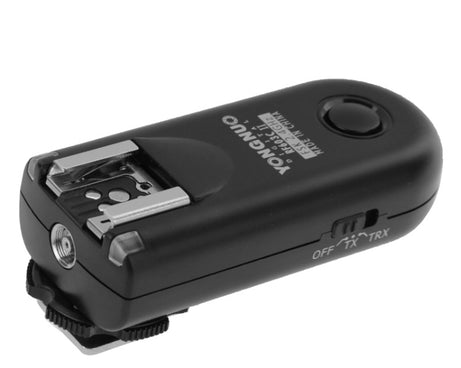 2 PCS YONGNUO RF603C II FSK 2.4GHz Wireless Flash Trigger with C1 Shutter Connecting Cable, RF603C II
