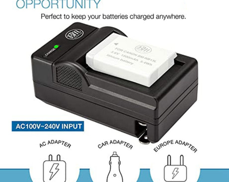 Digital Camera Battery Charger for Panasonic DMW BCE10E/S008E/S26, BCE10E
