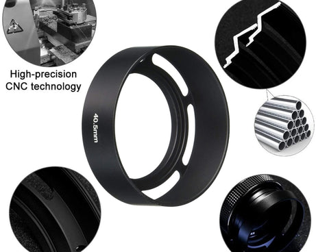 40.5mm Metal Vented Lens Hood for Leica, 40.5mm