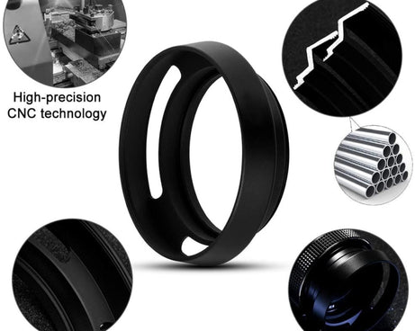 52mm Metal Vented Lens Hood for Leica, 52mm
