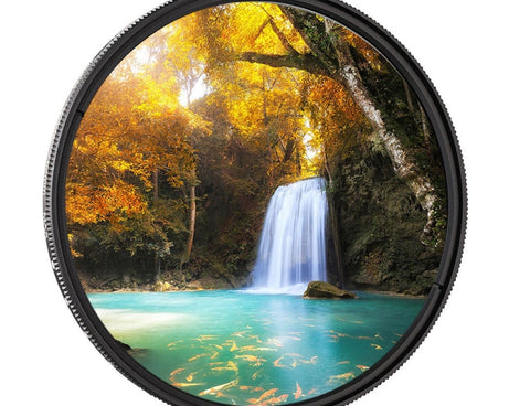 62mm ND Fader Neutral Density Adjustable Variable Filter ND2 to ND400 Filter, 62mm