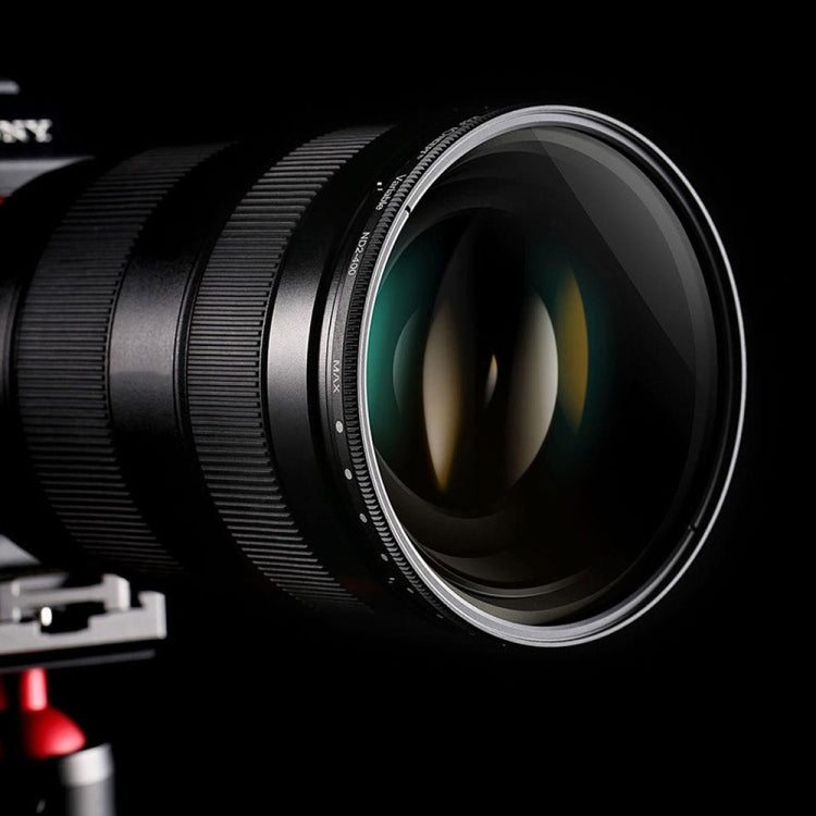62mm ND Fader Neutral Density Adjustable Variable Filter ND2 to ND400 Filter, 62mm
