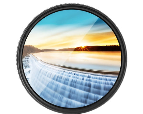 77mm ND Fader Neutral Density Adjustable Variable Filter ND 2 to ND 400 Filter, 77mm