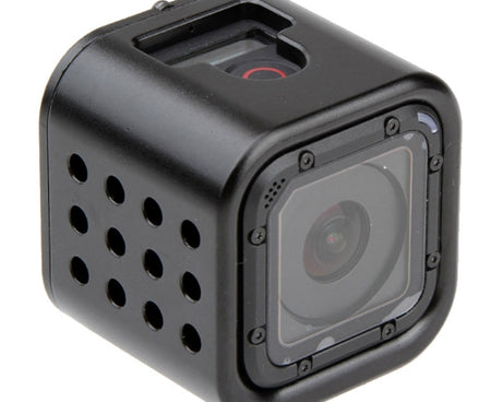 Housing Shell CNC Aluminum Alloy Protective Cage with Insurance Back Cover for GoPro HERO5 Session /HERO4 Session /HERO Session, HERO5 Session (Black), HERO5 Session (Silver), HERO5 Session (Red), HERO5 Session (Gold), HERO5 Session (Green)