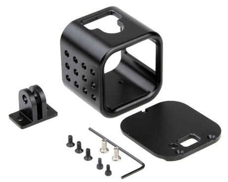 Housing Shell CNC Aluminum Alloy Protective Cage with Insurance Back Cover for GoPro HERO5 Session /HERO4 Session /HERO Session, HERO5 Session (Black), HERO5 Session (Silver), HERO5 Session (Red), HERO5 Session (Gold), HERO5 Session (Green)