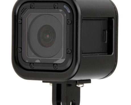 Housing Shell CNC Aluminum Alloy Protective Cage with Insurance Back Cover for GoPro HERO5 Session /HERO4 Session /HERO Session, HERO5 Session (Black), HERO5 Session (Silver), HERO5 Session (Red), HERO5 Session (Gold), HERO5 Session (Green)