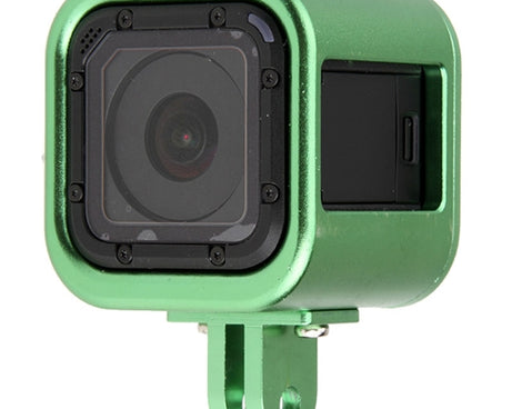 Housing Shell CNC Aluminum Alloy Protective Cage with Insurance Back Cover for GoPro HERO5 Session /HERO4 Session /HERO Session, HERO5 Session (Black), HERO5 Session (Silver), HERO5 Session (Red), HERO5 Session (Gold), HERO5 Session (Green)