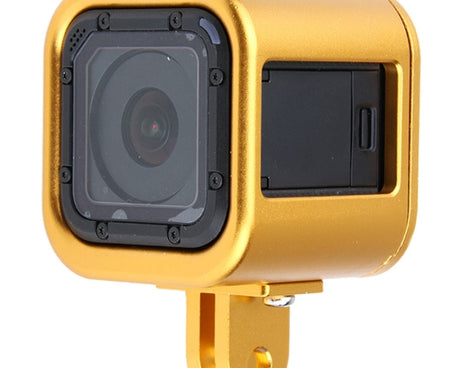Housing Shell CNC Aluminum Alloy Protective Cage with Insurance Back Cover for GoPro HERO5 Session /HERO4 Session /HERO Session, HERO5 Session (Black), HERO5 Session (Silver), HERO5 Session (Red), HERO5 Session (Gold), HERO5 Session (Green)