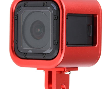 Housing Shell CNC Aluminum Alloy Protective Cage with Insurance Back Cover for GoPro HERO5 Session /HERO4 Session /HERO Session, HERO5 Session (Black), HERO5 Session (Silver), HERO5 Session (Red), HERO5 Session (Gold), HERO5 Session (Green)