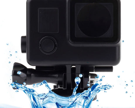 Black Edition Waterproof Housing Protective Case with Buckle Basic Mount for GoPro HERO4 /3+,  Waterproof Depth: 10m, 10m Waterproof