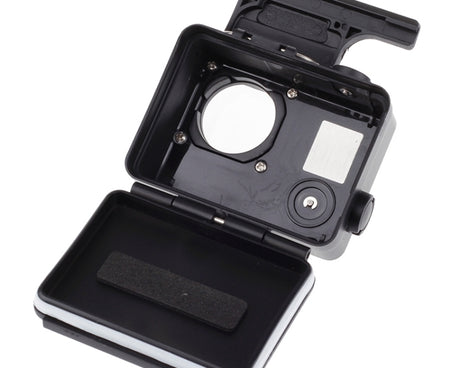 Black Edition Waterproof Housing Protective Case with Buckle Basic Mount for GoPro HERO4 /3+,  Waterproof Depth: 10m, 10m Waterproof