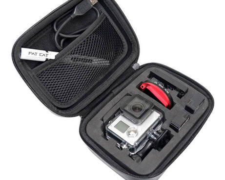 Shockproof Waterproof Portable Travel Case for GoPro, Insta360, DJI and Other Action Cameras Accessories, Size: 16cm x 12cm x 7cm, Size: 16cm x 12cm x 7cm