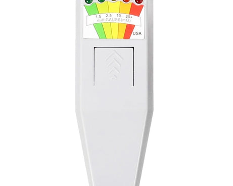 5-LED Electromagnetic Radiation Detector EMF Meter Tester, Style 2  White, Style 2 Black
